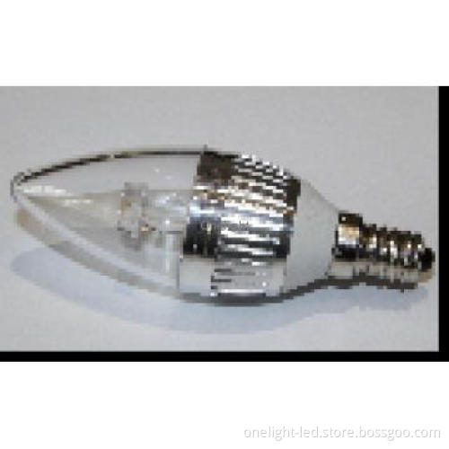 led candle bulbs, with Transparent Glass, High Luminous,long time